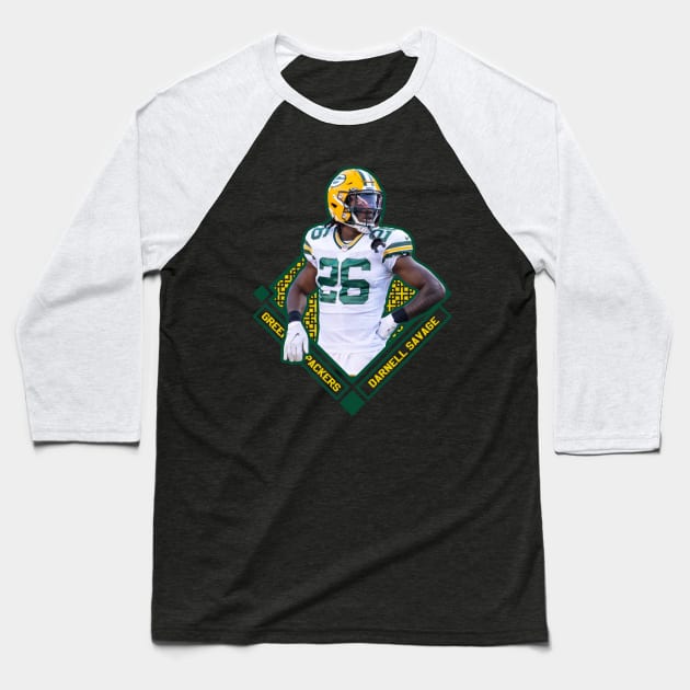 DARNELL SAVAGE GREEN BAY PACKERS Baseball T-Shirt by hackercyberattackactivity